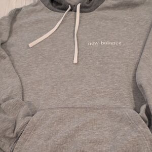 New Balance Heather Gray Hoodie